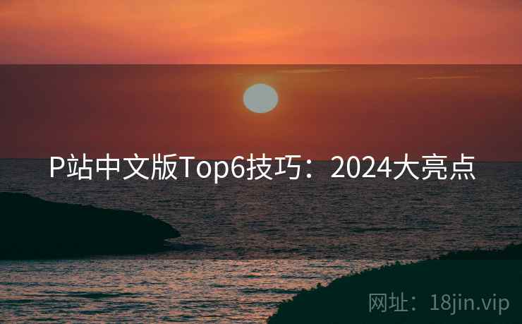 P站中文版Top6技巧：2024大亮点