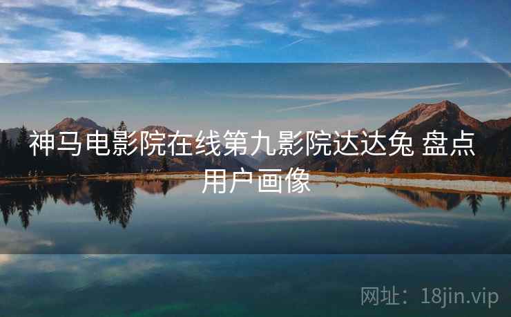 神马电影院在线第九影院达达兔 盘点 用户画像
