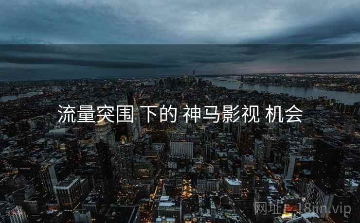 流量突围 下的 神马影视 机会
