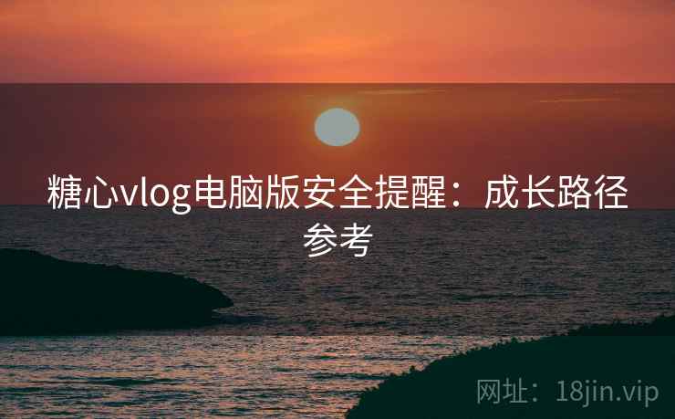 糖心vlog电脑版安全提醒：成长路径参考