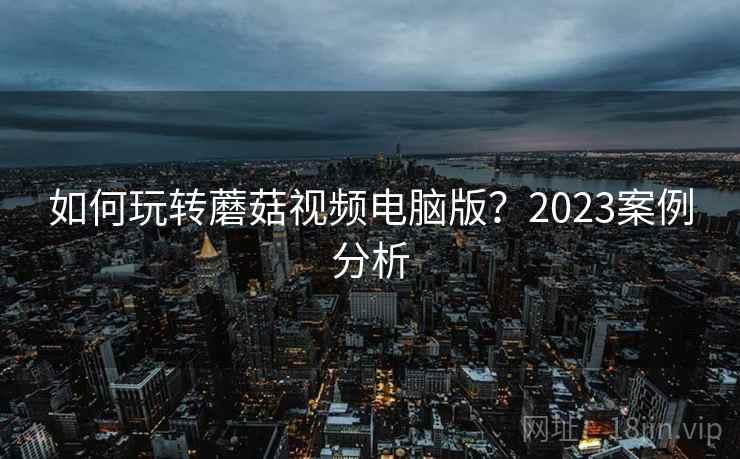 如何玩转蘑菇视频电脑版？2023案例分析