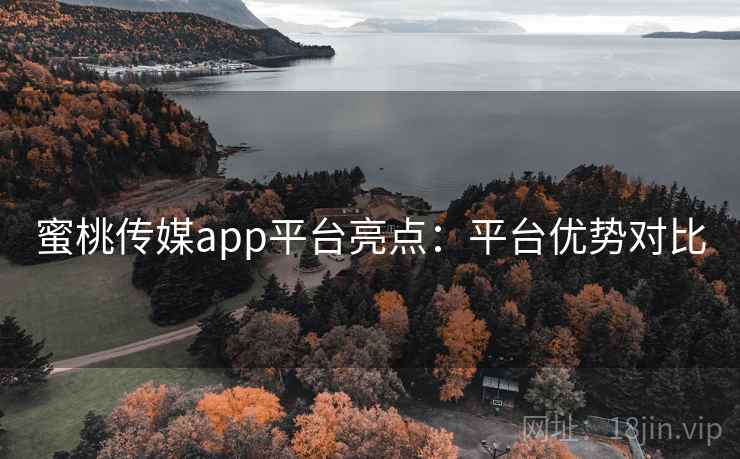 蜜桃传媒app平台亮点：平台优势对比