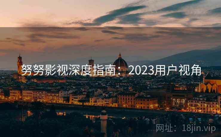 努努影视深度指南：2023用户视角