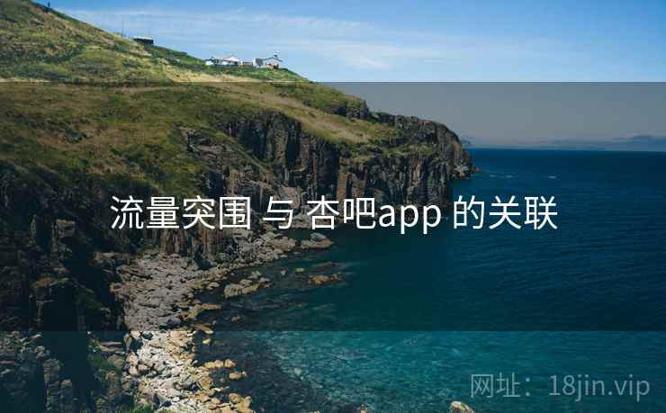 流量突围 与 杏吧app 的关联