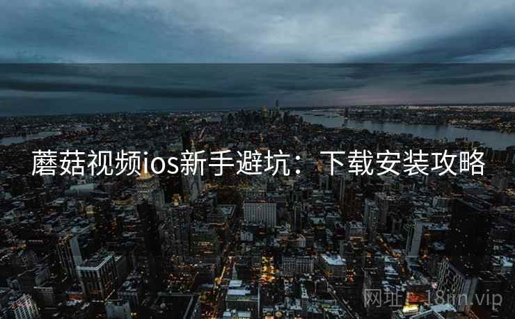 蘑菇视频ios新手避坑：下载安装攻略